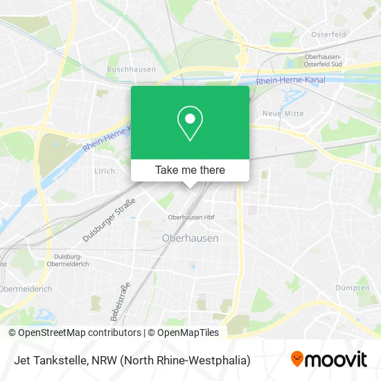 Карта Jet Tankstelle