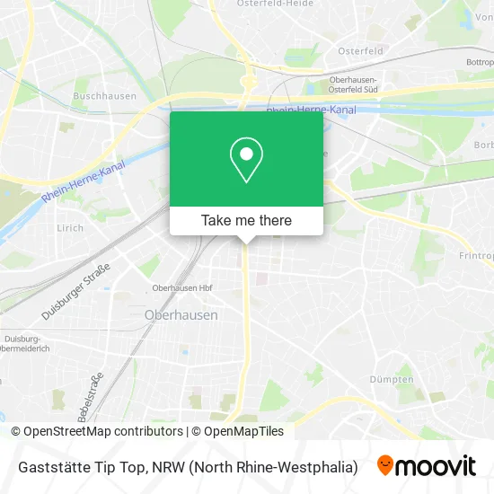 Карта Gaststätte Tip Top