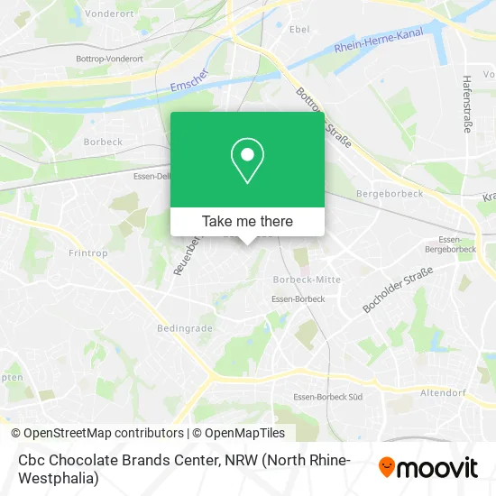 Карта Cbc Chocolate Brands Center
