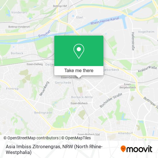 Asia Imbiss Zitronengras map