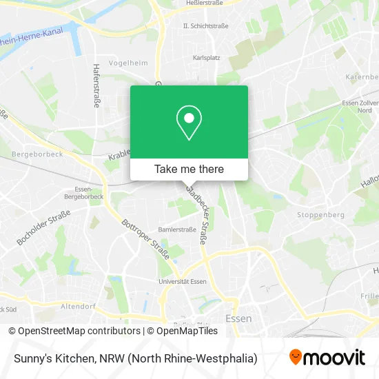 Карта Sunny's Kitchen