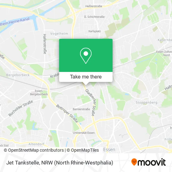 Карта Jet Tankstelle
