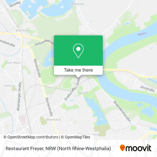 Restaurant Freyer map