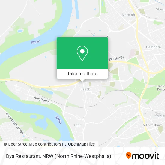 Dya Restaurant map
