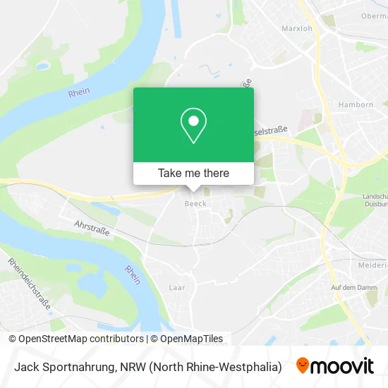 Карта Jack Sportnahrung