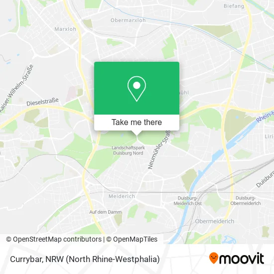 Currybar map