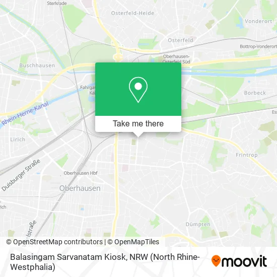 Карта Balasingam Sarvanatam Kiosk