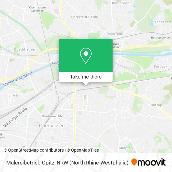 Malereibetrieb Opitz map