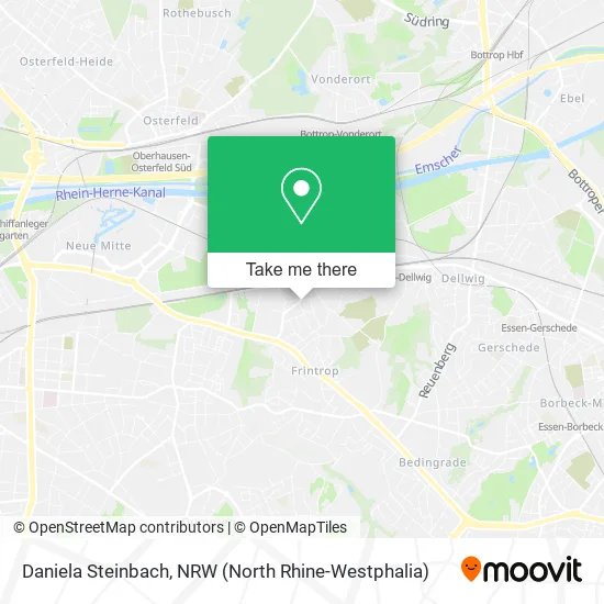 Daniela Steinbach map