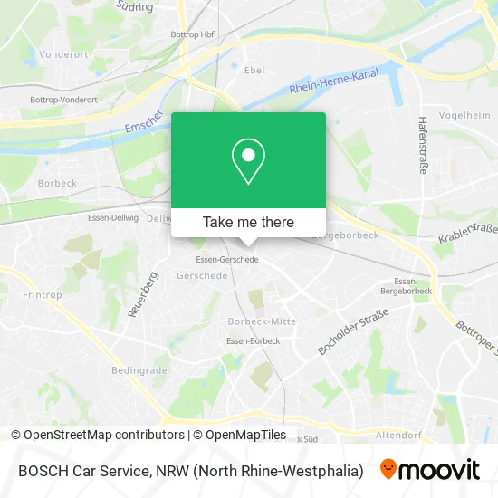 Карта BOSCH Car Service