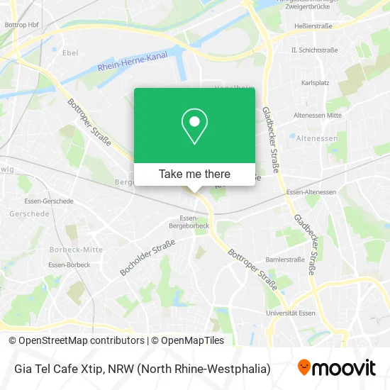 Карта Gia Tel Cafe Xtip