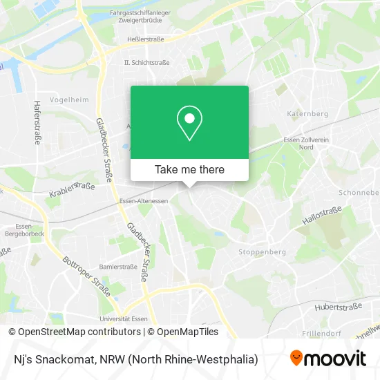 Карта Nj's Snackomat