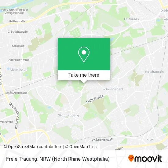 Карта Freie Trauung