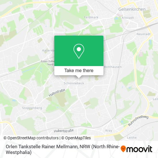 Orlen Tankstelle Rainer Mellmann map