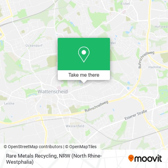 Карта Rare Metals Recycling