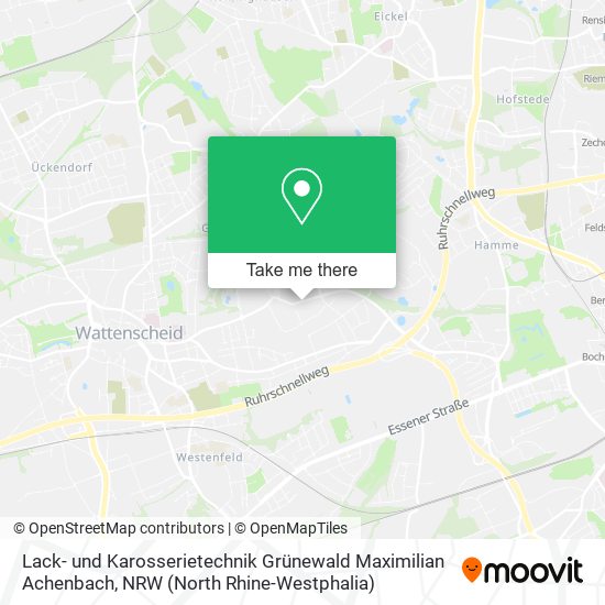 Lack- und Karosserietechnik Grünewald Maximilian Achenbach map
