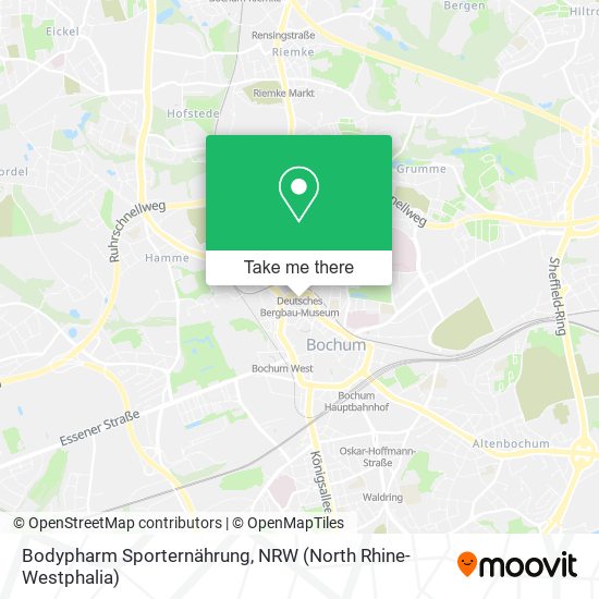 Bodypharm Sporternährung map