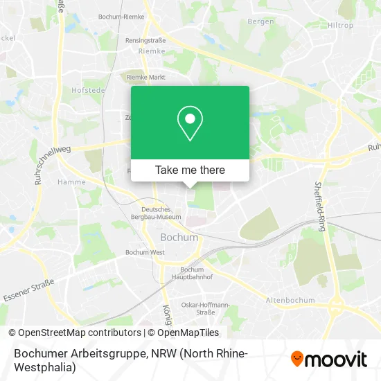 Карта Bochumer Arbeitsgruppe