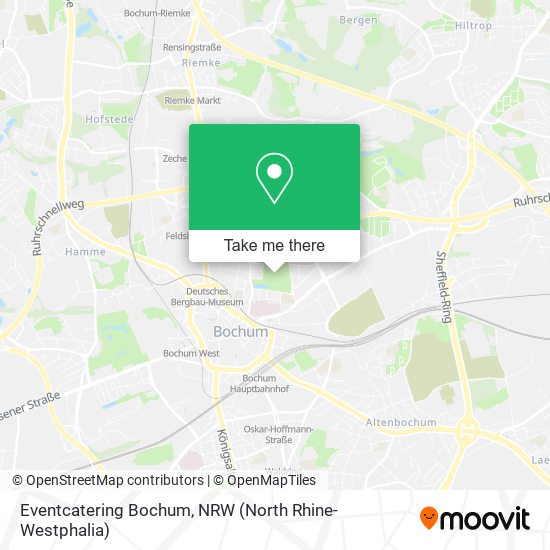 Eventcatering Bochum map