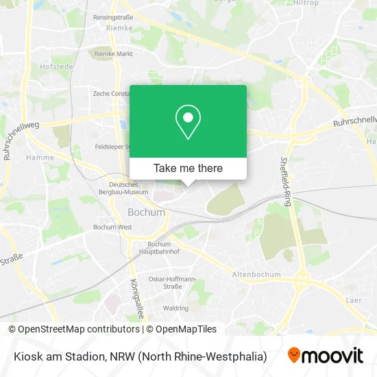 Карта Kiosk am Stadion