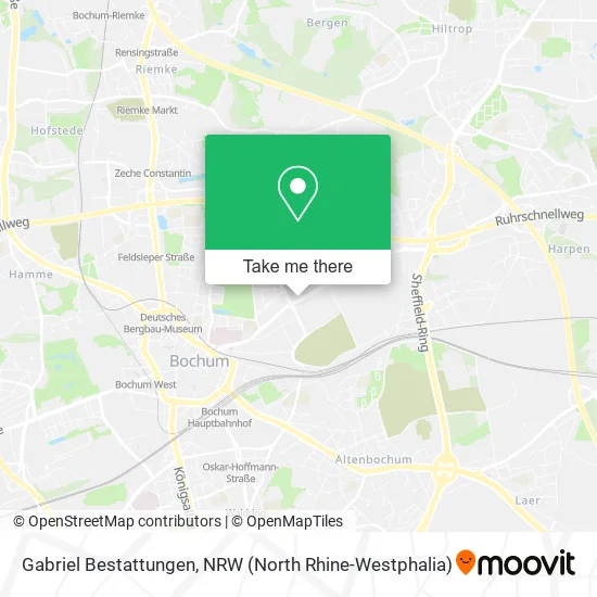 Gabriel Bestattungen map