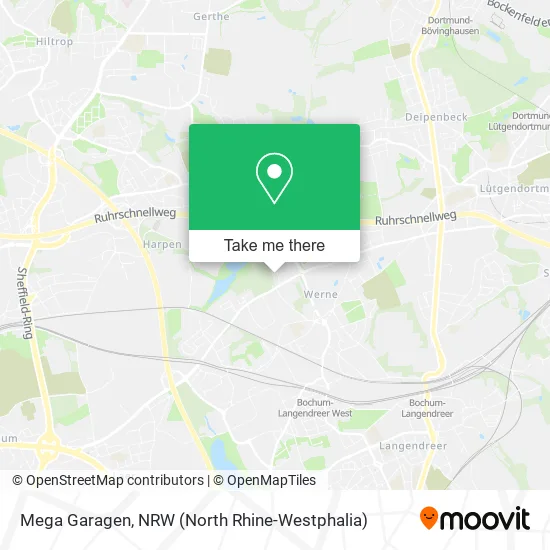 Карта Mega Garagen