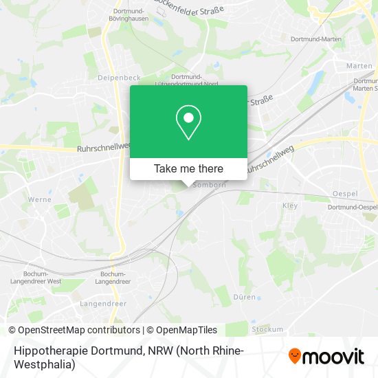 Hippotherapie Dortmund map