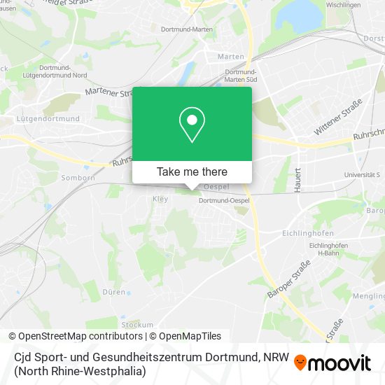 Cjd Sport- und Gesundheitszentrum Dortmund map