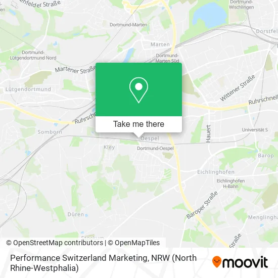 Карта Performance Switzerland Marketing