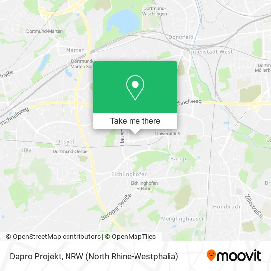 Карта Dapro Projekt