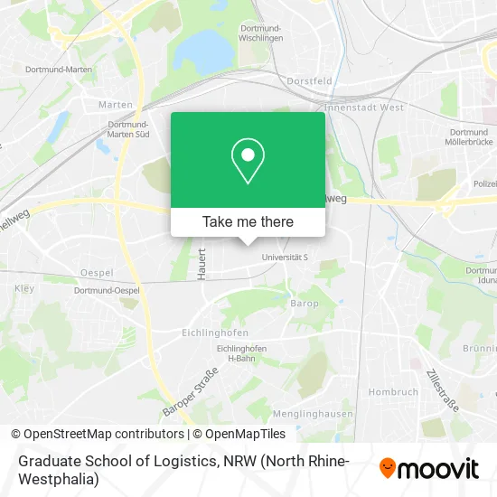 Карта Graduate School of Logistics