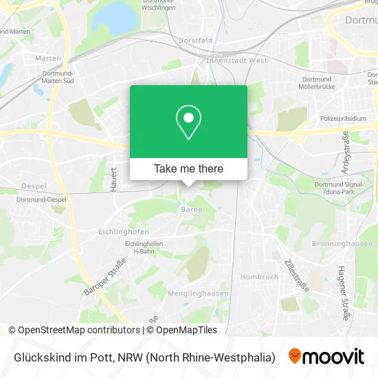 Карта Glückskind im Pott