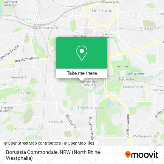 Карта Borussia Commondale