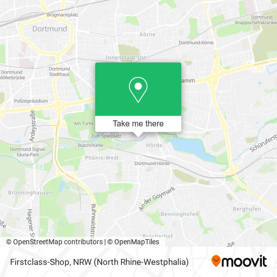 Firstclass-Shop map