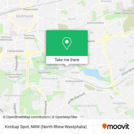 Карта Kimbap Spot