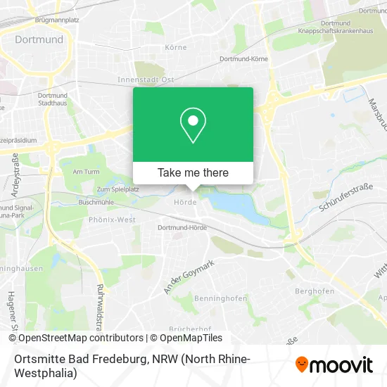 Карта Ortsmitte Bad Fredeburg