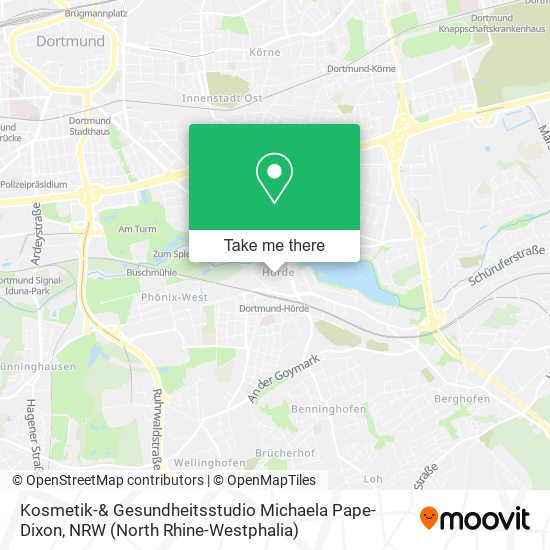 Kosmetik-& Gesundheitsstudio Michaela Pape-Dixon map