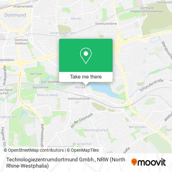 Technologiezentrumdortmund Gmbh. map