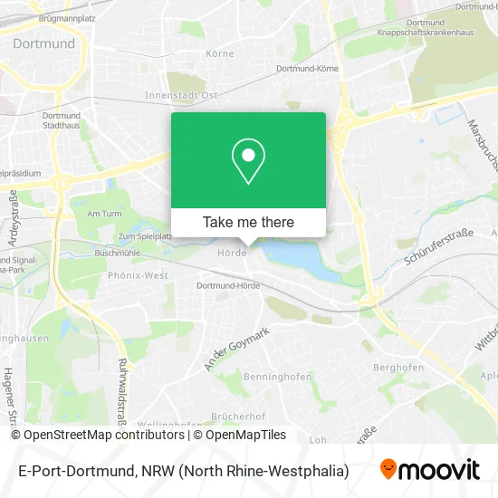Карта E-Port-Dortmund
