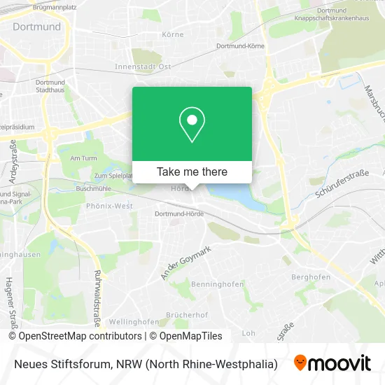 Neues Stiftsforum map