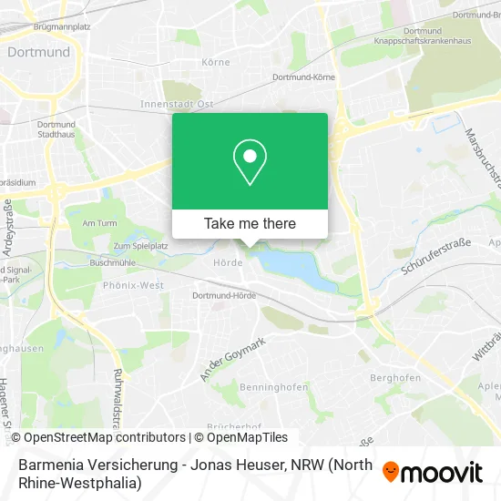 Карта Barmenia Versicherung - Jonas Heuser