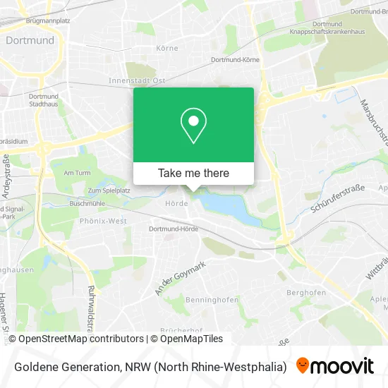 Карта Goldene Generation