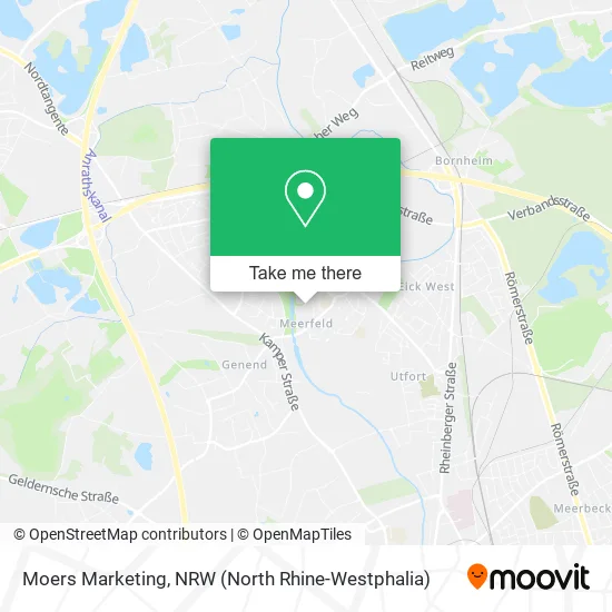 Карта Moers Marketing