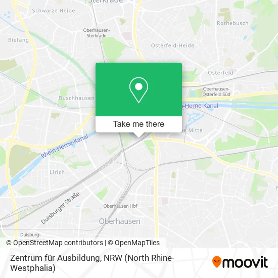 Карта Zentrum für Ausbildung