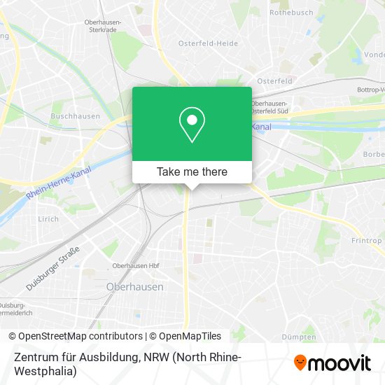 Карта Zentrum für Ausbildung