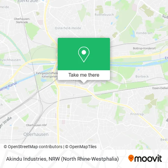 Akindu Industries map