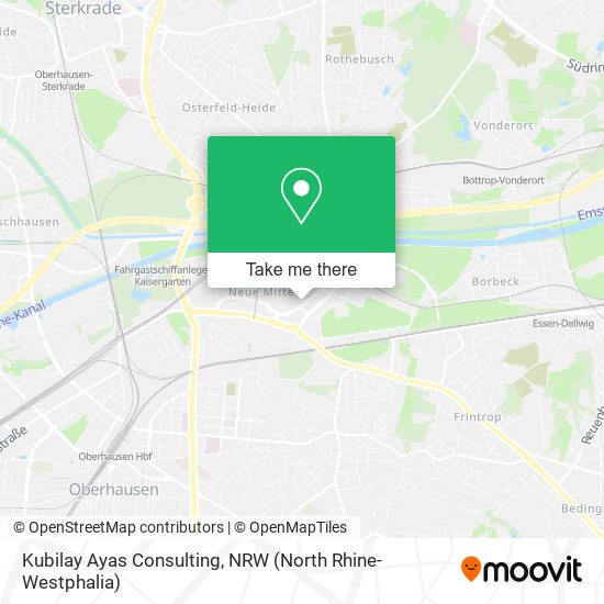 Kubilay Ayas Consulting map
