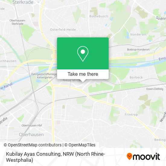 Kubilay Ayas Consulting map