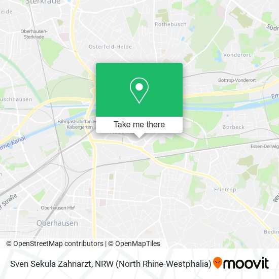 Sven Sekula Zahnarzt map