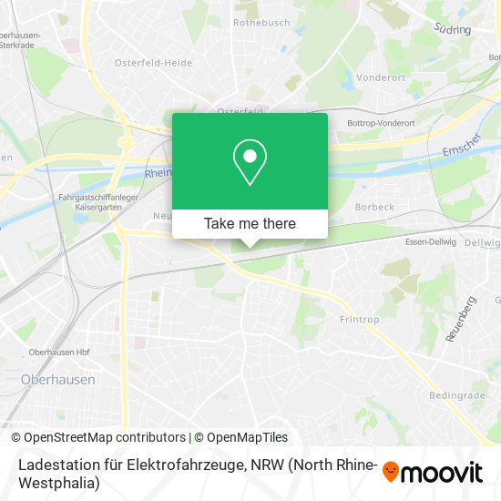 Ladestation für Elektrofahrzeuge map